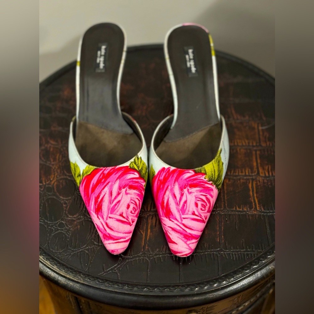 Kate Spade Kitten Mules